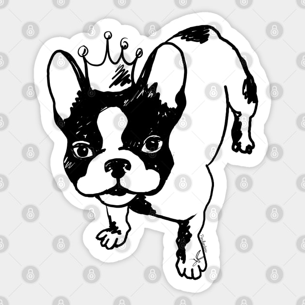 French bulldog Sticker by Pendientera